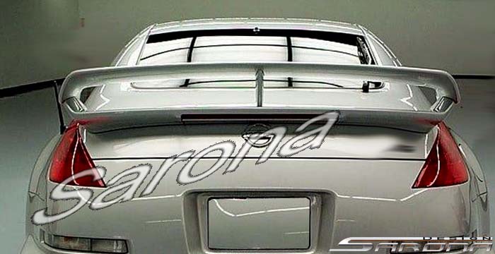 Custom Nissan 350Z  Coupe Trunk Wing (2003 - 2008) - $950.00 (Part #NS-053-TW)